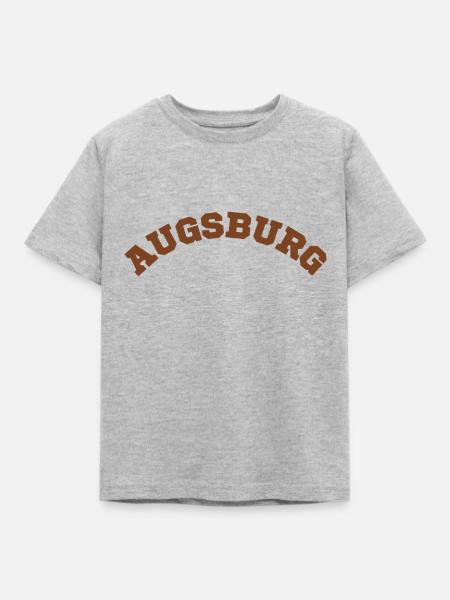 Augsburg - Kinder T-Shirt - Grau meliert
