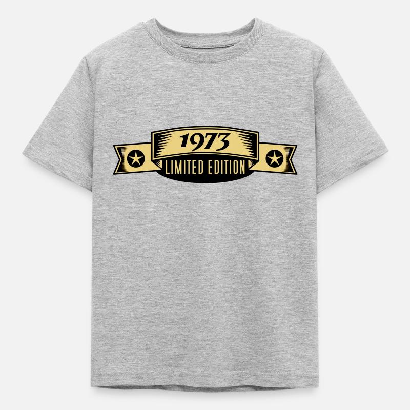 1973 - Kinder T-Shirt - Grau meliert