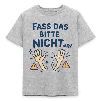 Baby Saying Design Crawling Mom Dad Son Daughter - Kids' T-Shirt - heather grey - Front - AI Model Kid Male (0cm)