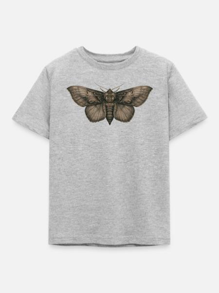 Motte - Kinder T-Shirt - Grau meliert