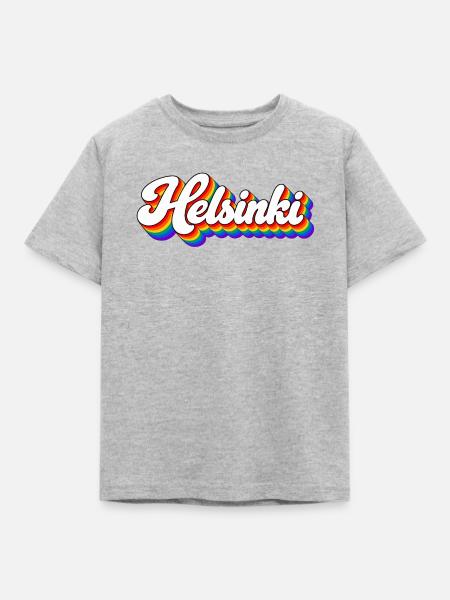 Helsinki - Finnland - Suomi - Finland - finnisch - Kinder T-Shirt - Grau meliert
