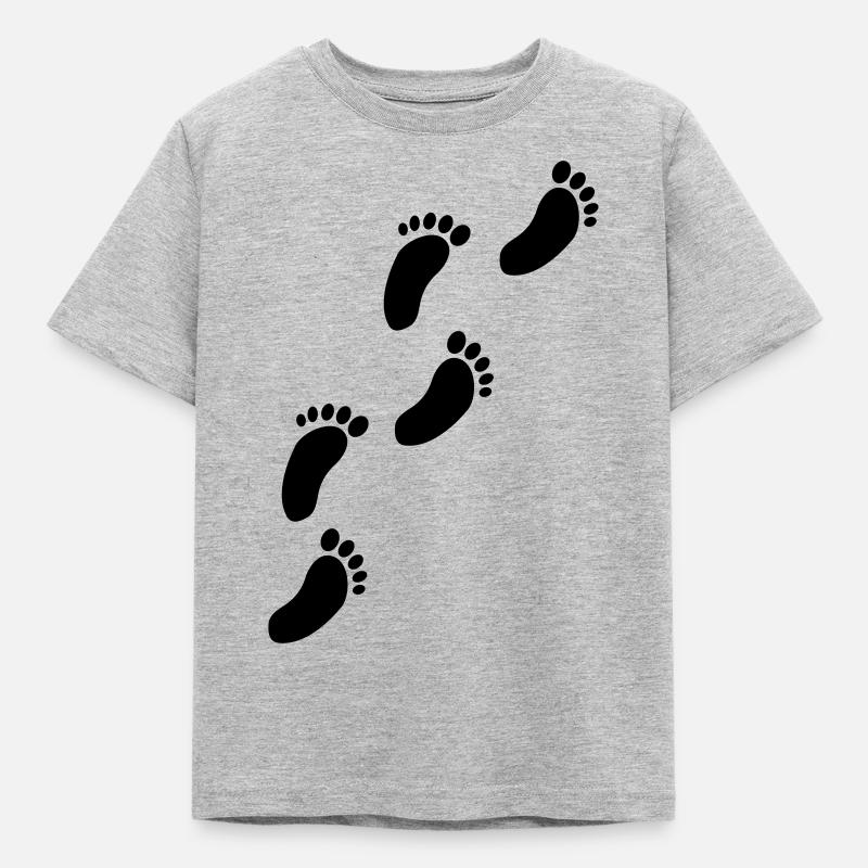 Strand - Kinder T-Shirt - Grau meliert