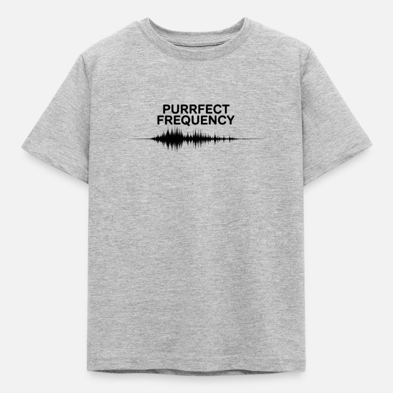Fréquence parfaite - T-shirt Enfant - gris chiné