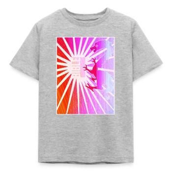 BIBEL - Kinder T-Shirt - Grau meliert - Vorne - AI Model Kid Male (0cm)