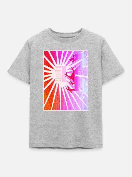 BIBEL - Kinder T-Shirt - Grau meliert