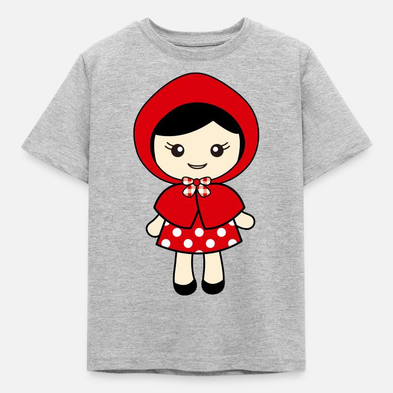 Rotkaeppchen - Kinder T-Shirt - Grau meliert
