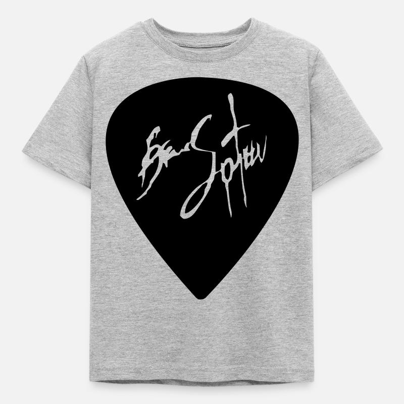 plekrum - Kinder T-Shirt - Grau meliert