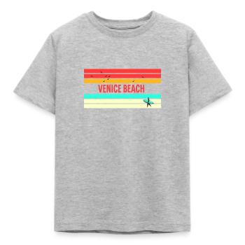 Venice Beach : Cadeau et souvenir parfaits ! - T-shirt Enfant - gris chiné - Devant - AI Model Kid Male (0cm)