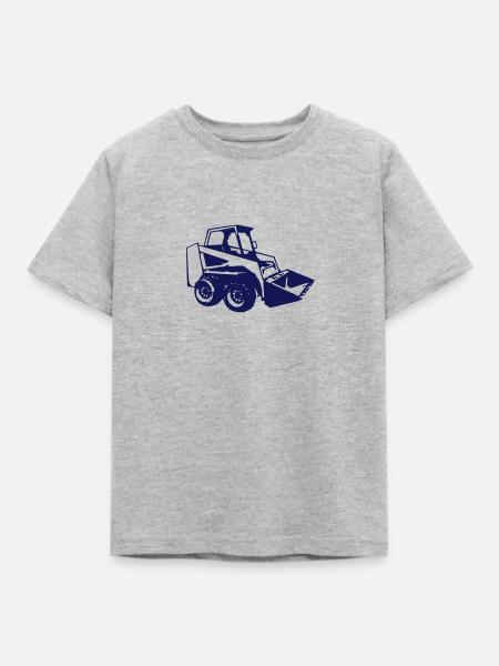 Bobcat - Kinder T-Shirt - Grau meliert