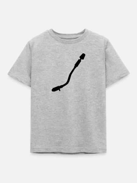 Turntable - Kinder T-Shirt - Grau meliert