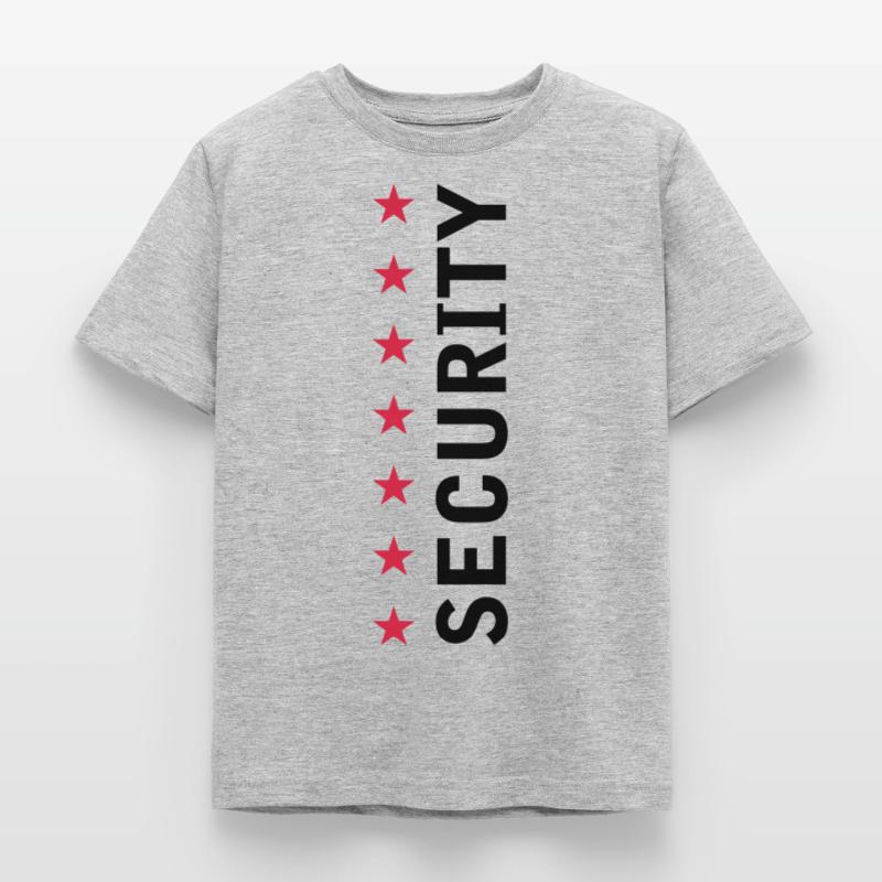 Security Text Logo T-shirt Enfant