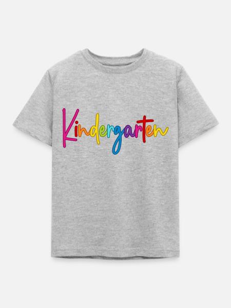 Kindergarten - Kinder T-Shirt - Grau meliert