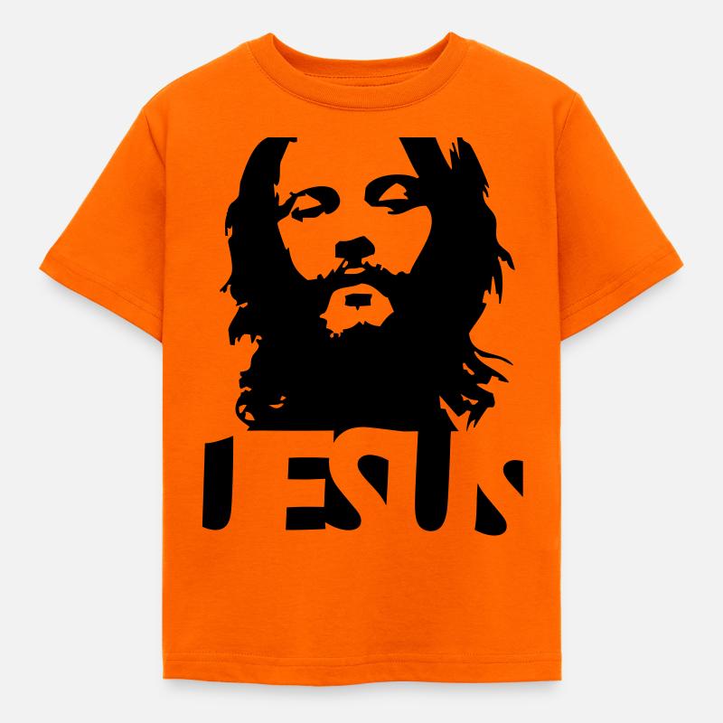 jesus - T-shirt Enfant - orange