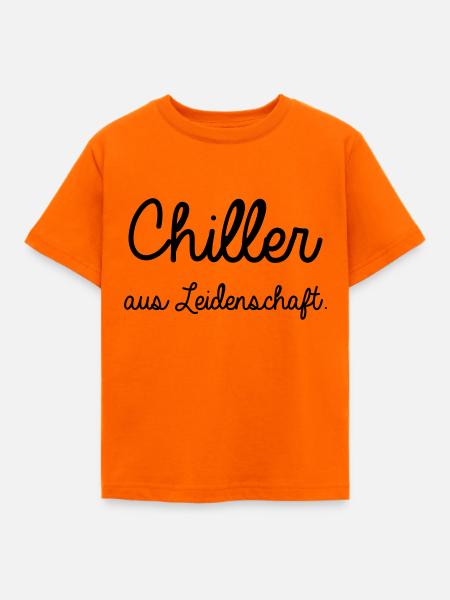 chiller - Kinder T-Shirt - Orange