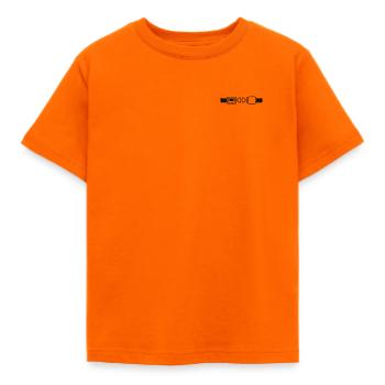 SeatBelt Sign - Kinder T-Shirt - Orange - Vorne - AI Model Kid Male (0cm)