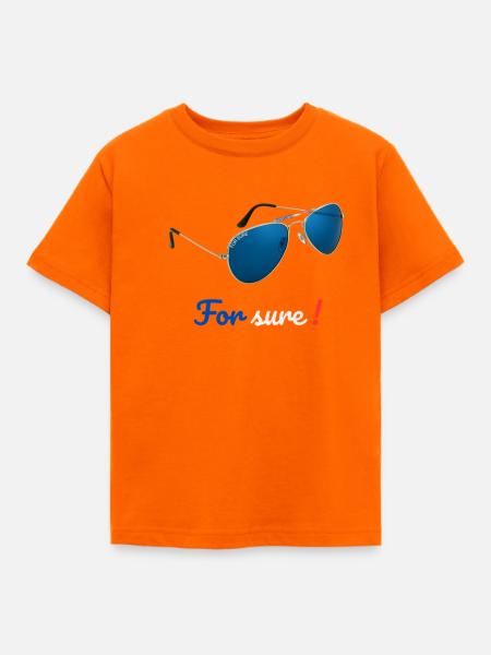 Sicher - Kinder T-Shirt - Orange