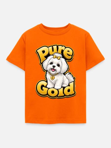 Malteser - Kinder T-Shirt - Orange