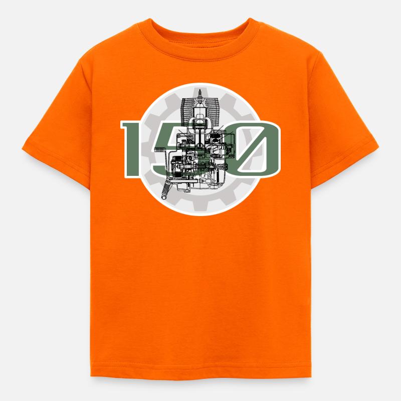 Simson MZ 150 - Kinder T-Shirt - Orange
