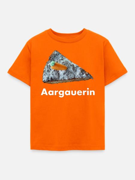 Aargauerin - Kinder T-Shirt - Orange
