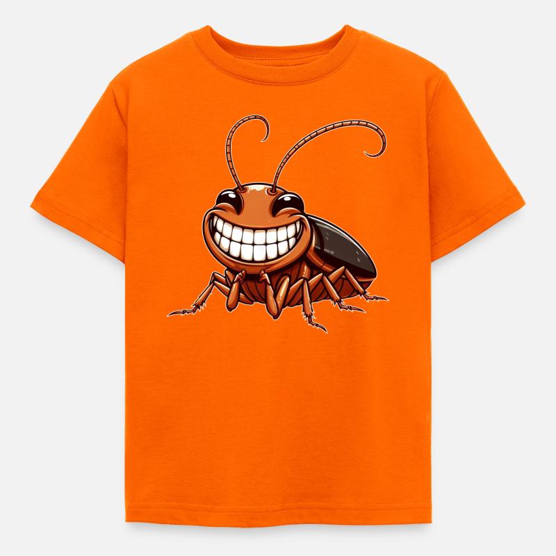 Cucaracha linda cucaracha historieta cómica - Camiseta niño - naranja