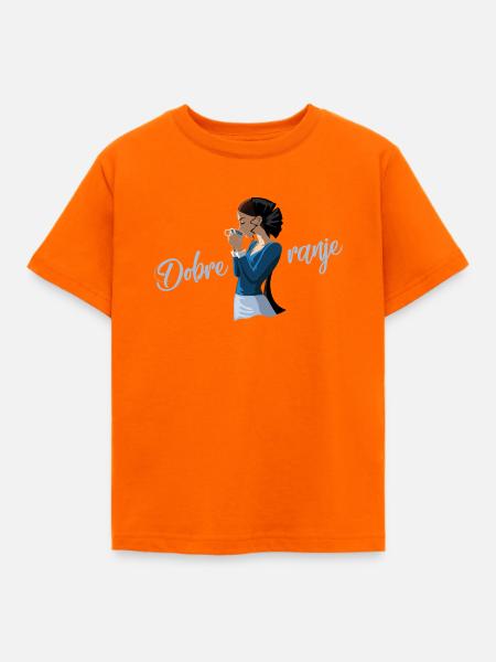 DOBRE RANJE - Kinder T-Shirt - Orange