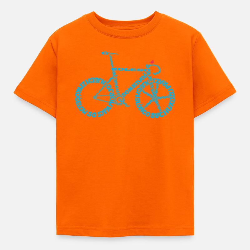 KOLESO "BASEŃ" - Kinder T-Shirt - Orange