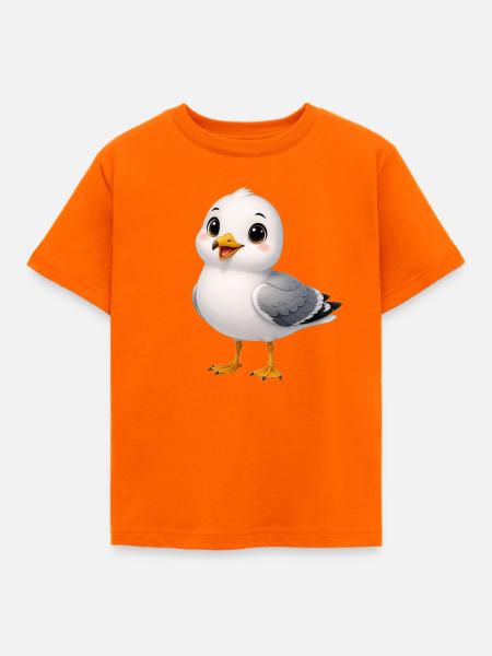 Möwe - Kinder T-Shirt - Orange