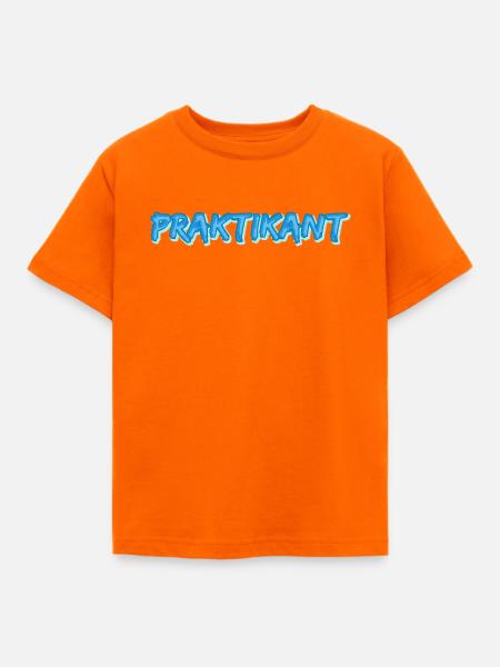 Geschenk für Praktikant - Kinder T-Shirt - Orange
