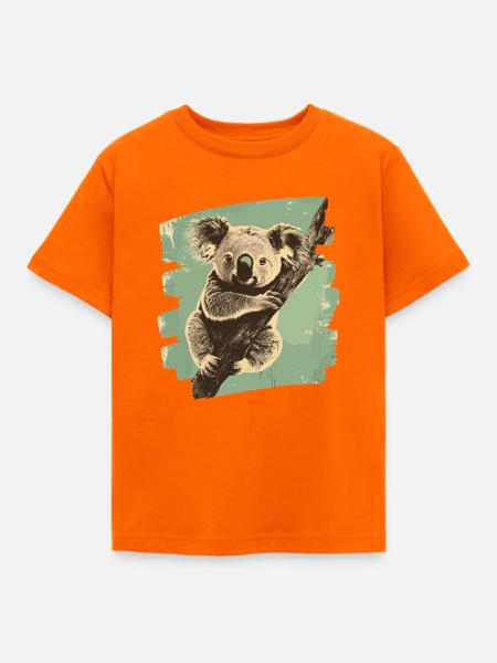 Koala - Kinder T-Shirt - Orange