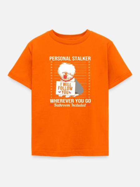 Englischer Schäferhund - Kinder T-Shirt - Orange