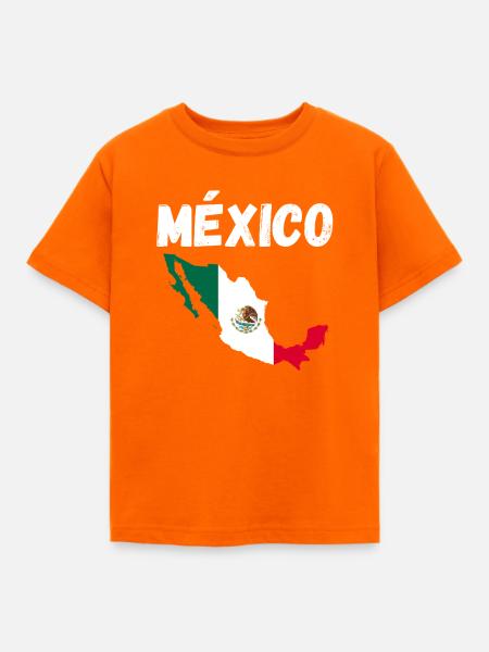 Mexican Mexico - Kinder T-Shirt - Orange