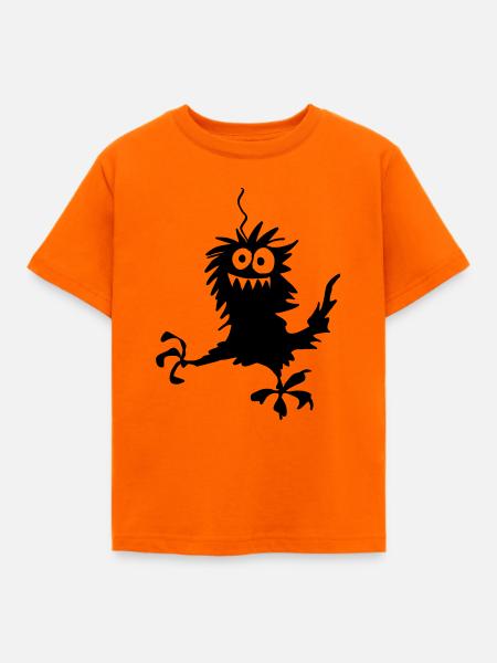 Fuselmonster - Kinder T-Shirt - Orange