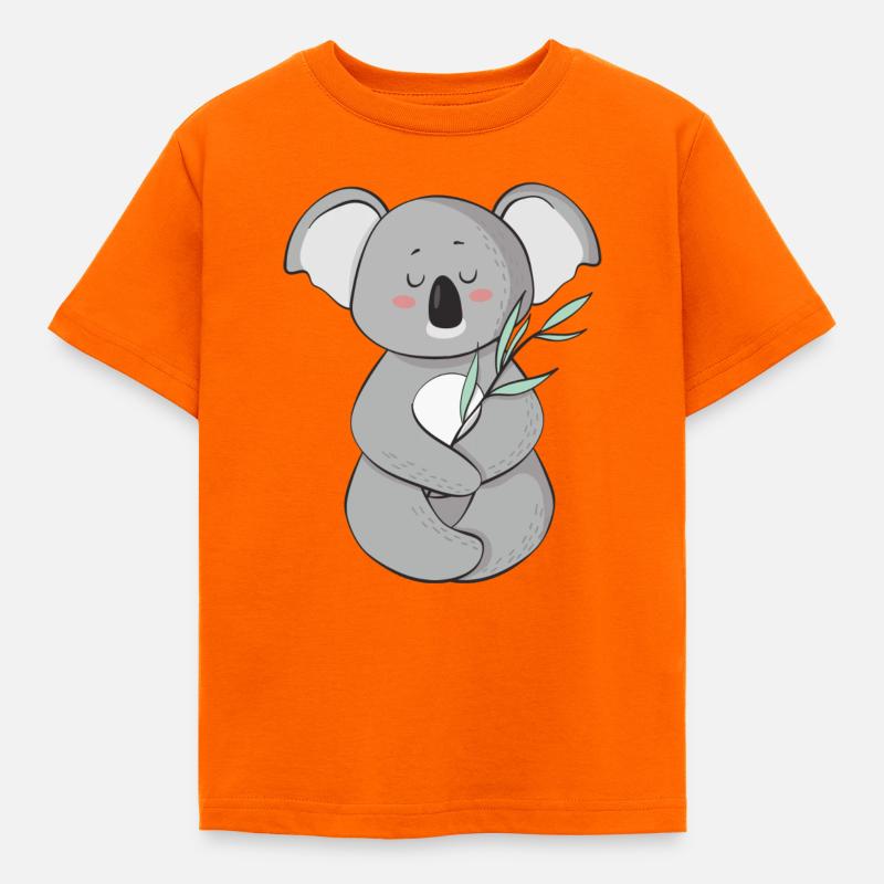Koala - Kinder T-Shirt - Orange