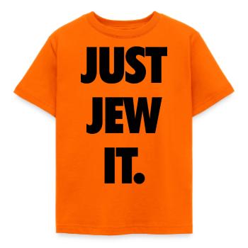 Juste juif il. - T-shirt Enfant - orange - Devant - AI Model Kid Male (0cm)