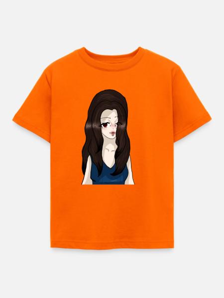 IMG 6955 - Kinder T-Shirt - Orange
