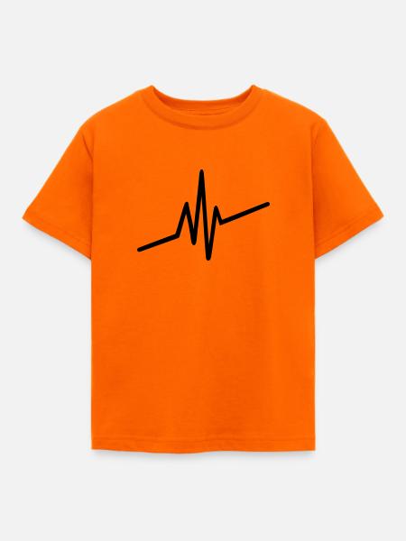 Frequenz - Kinder T-Shirt - Orange