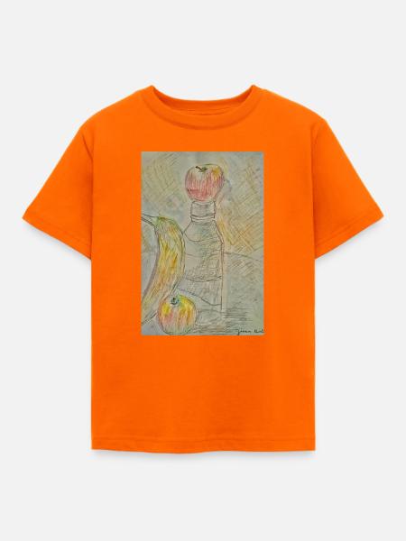 Stillleben - Kinder T-Shirt - Orange