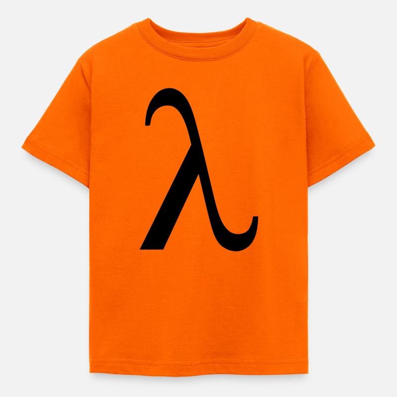 Lambda - Kinder T-Shirt - Orange