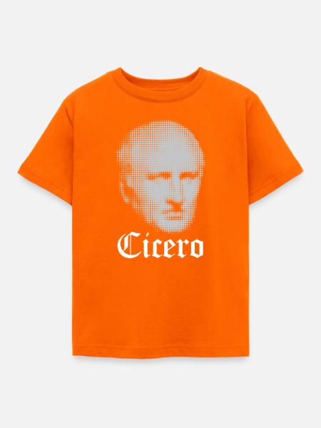 Cicero-Kopf - Kinder T-Shirt - Orange