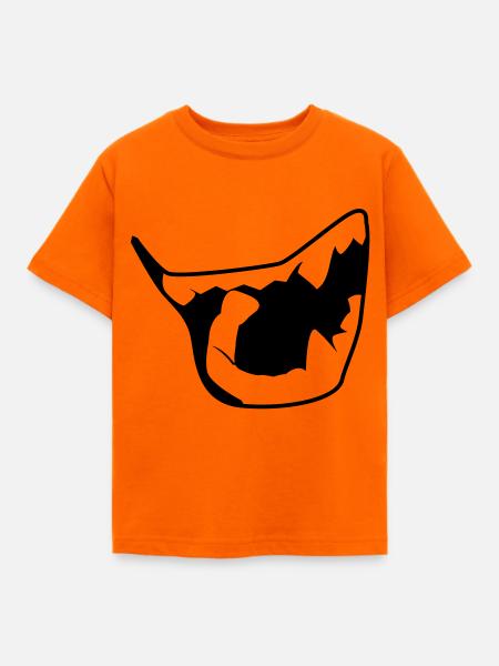 Vampir - Kinder T-Shirt - Orange