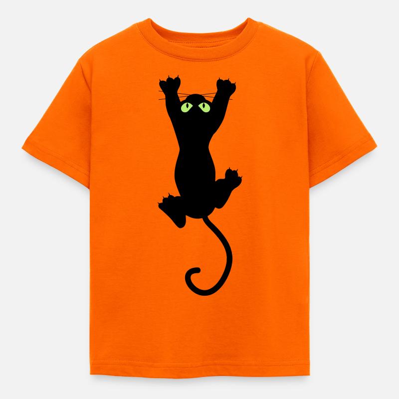 Cat fun - T-shirt Enfant - orange
