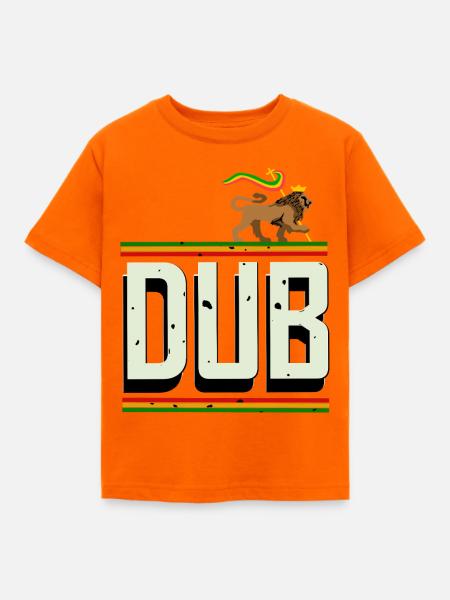 Dub Reggae - Kinder T-Shirt - Orange
