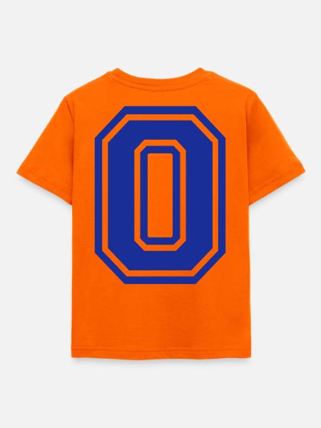 Null - Kinder T-Shirt - Orange