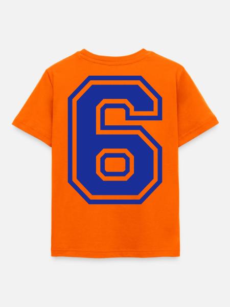 6 - Kinder T-Shirt - Orange