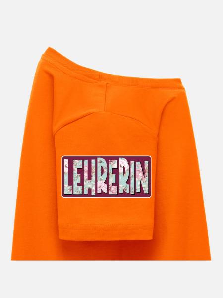 LEHRERIN LEHRAMT - Kinder T-Shirt - Orange