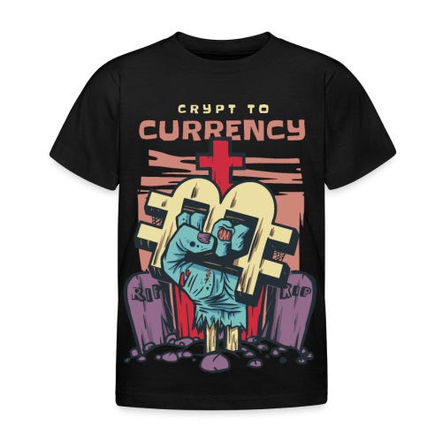 Bitcoin und CrypToCurrency - Kinder T-Shirt