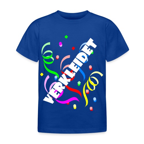 verkleidet Luftschlange Karneval Norddeutsch - Kinder T-Shirt