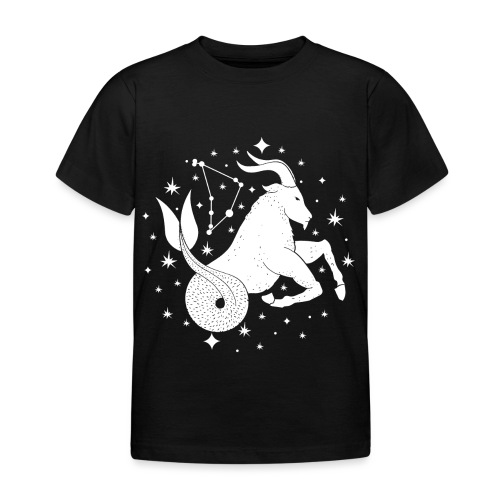 Sternzeichen Ehrgeiziger Steinbock Dezember Januar - Kinder T-Shirt