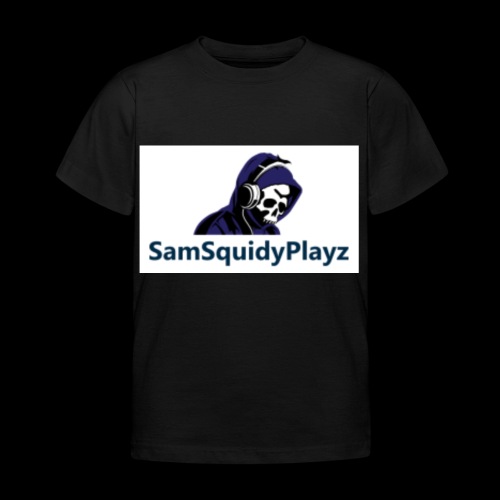 SamSquidyplayz skeleton - Kids' T-Shirt