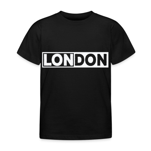 London Souvenir London Box London - Kinder T-Shirt